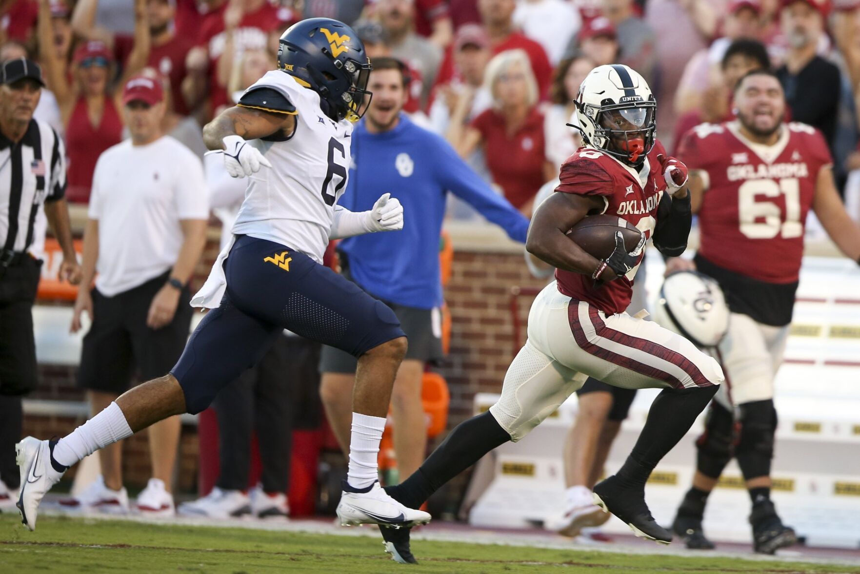 Oklahoma vs West Virginia